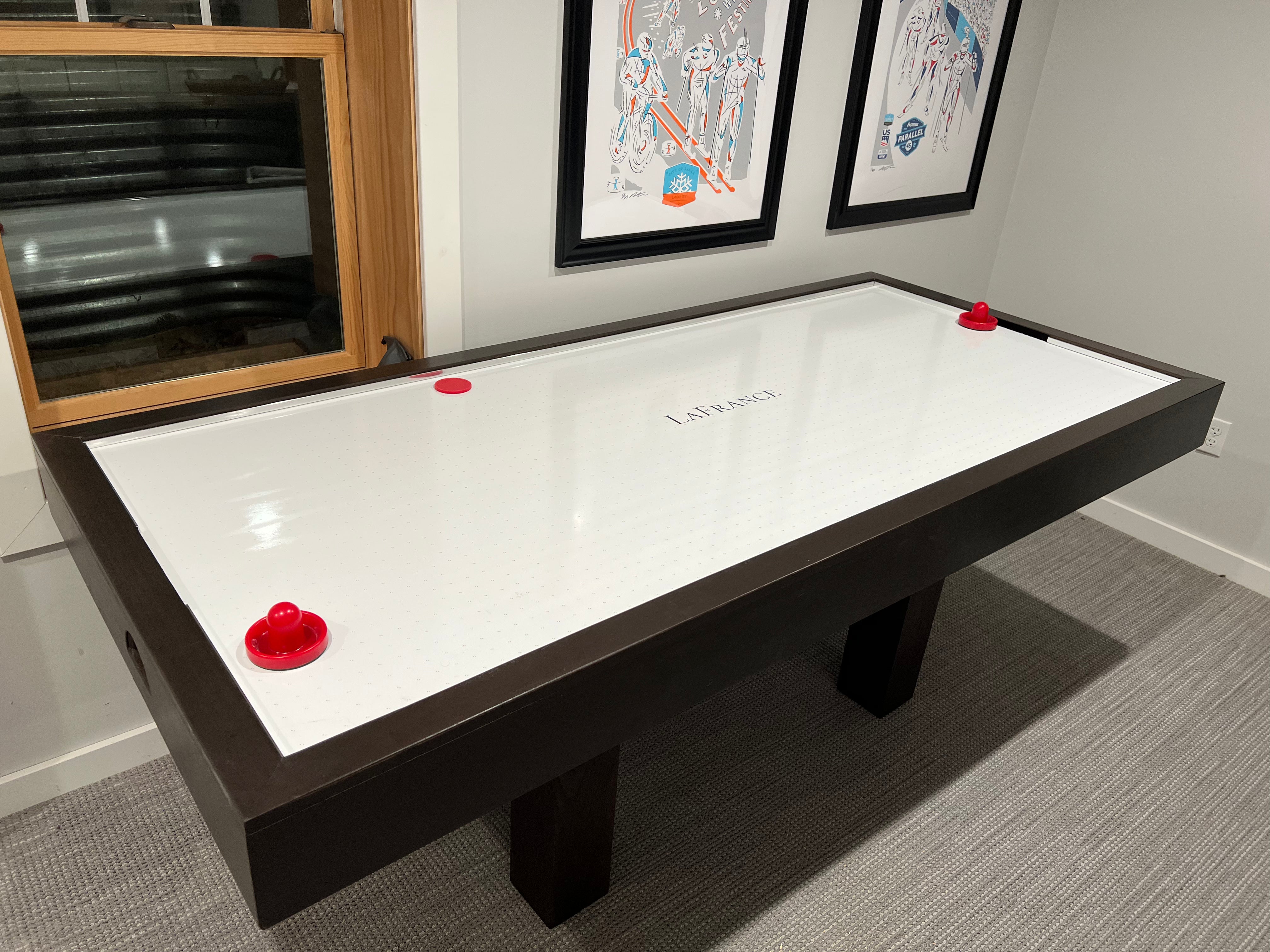 True North Custom Air Hockey Table – Solid Wood Arcade-Style Game Table