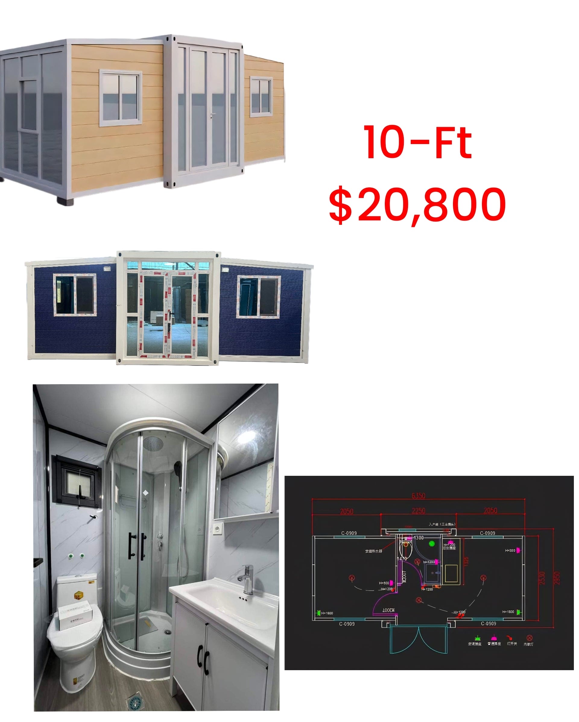 Fully Expandable Tiny Home – Smart, Flexible Living Delivered to Your Door